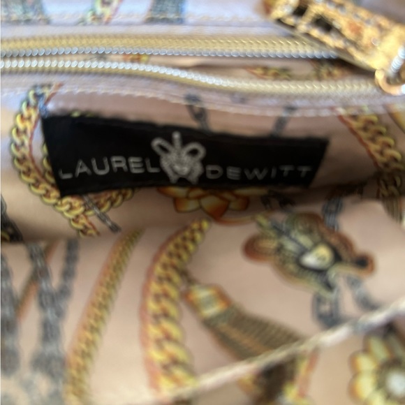 Molten metals gold trend- Laurel Dewitt gold bag/backpack/metal - Picture 8 of 14